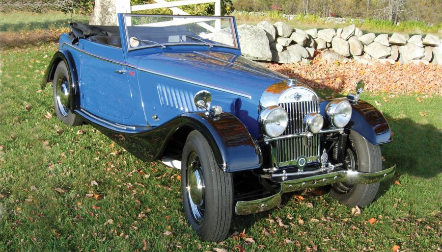  Morgan Plus 4 Drophead Coupe 1952 года  (фото 9 из 9)